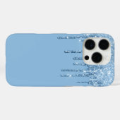 Glitzer Tropfen iPhone 16 Pro Fall Case-Mate iPhone Hülle (Rückseite (Horizontal))