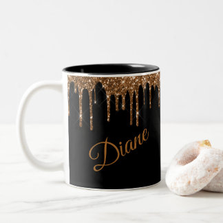 Glitzer Tropfen Tasse