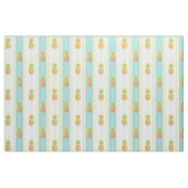 Glitzer Tropische Ananas mit Streifen und Dotter Stoff (Fat Quarter (45,7 x 55,9 cm))