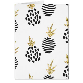 Glitzer und abstrakte Ananas.