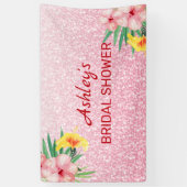 Glitzer und Blume Banner (Vertikal)