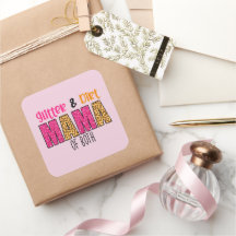 Glitzer und Dirt Mama von beiden