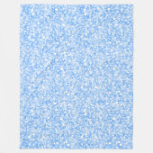 Glitzer und Glitzern Fleecedecke (Vorderseite)