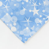 Glitzer und Glitzern Fleecedecke (Ecke)