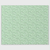 Glitzer und Glitzern in Pastel-Minze Geschenkpapier (Flach)