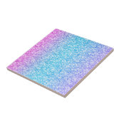 Glitzer und Glitzern in Rosa und Blau Fliese (Seite)