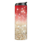 Glitzer und Glitzern Thermosbecher (Nach links gedreht)