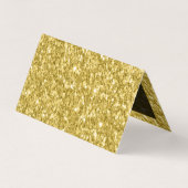 Glitzer und Glitzern Visitenkarten (Rückseite)