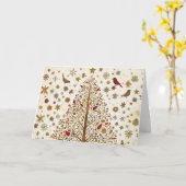 Glitzer und Golden Foil Karte (Gelbe Blume)