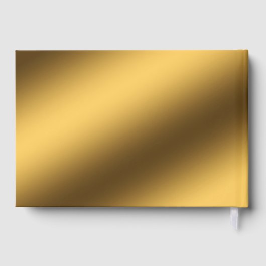 Glitzer- und Hochzeitsnummern Gästebuch (Rückseite)