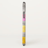 Glitzer und Marmor mit Monogramm Case-Mate iPhone Hülle (Hinten/Rechts)