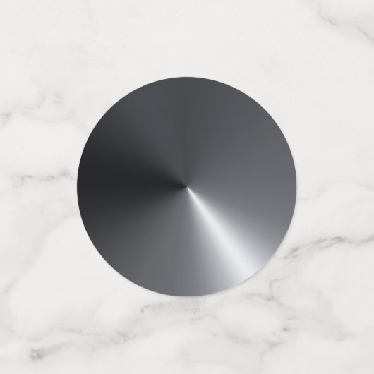 Glitzer- und/oder Metallmischsilber Konfetti (Klein Vorderseite)