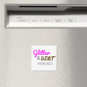 Glitzer und schmutzige Mama beider Muttergottes Magnet (In Situ (Geschirrspüler))