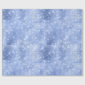 Glitzer und Shine Blue ID671 Geschenkpapier (Flach)