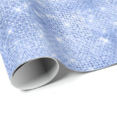 Glitzer und Shine Blue ID671 Geschenkpapier (Rolleneckpunkt)