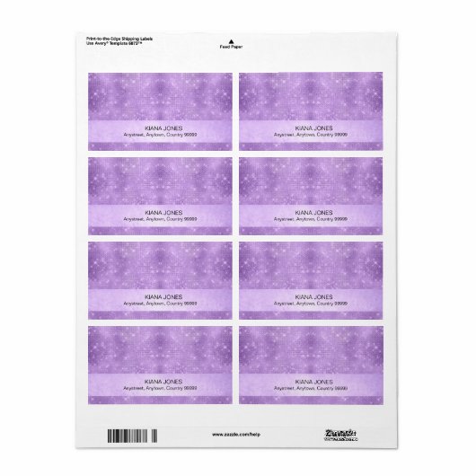 Glitzer und Shine Gradient Aquamarin/rosa ID673 (Vorne)