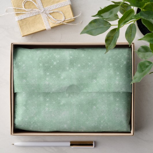 Glitzer und Shine Green ID671 Seidenpapier (Geschenk)