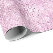 Glitzer und Shine Pink ID671 Geschenkpapier (Rolleneckpunkt)