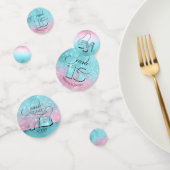 Glitzer und Shine Quinceanera Aquamarin/Rosa ID701 Konfetti (Gruppe)