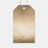 Glitzer und Shine Sweet 16 Gold ID675 Geschenkanhänger (Rückseite)