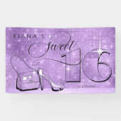 Glitzer und Shine Sweet 16 Violet Hor ID675 Banner (Horizontal)