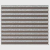 Glitzer- und Silberstreifen Geschenkpapier (Flach)