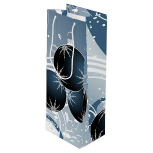 Glitzer und Sparkle Ornamente Weinbeutel Geschenktüte Für Weinflaschen