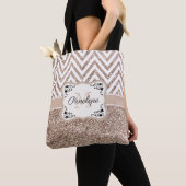 Glitzer und Zickzack Tasche (Von Nahem)