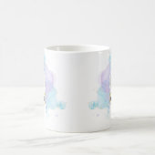 Glitzer Unicorn Llama Tasse (Mittel)