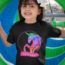Glitzer Unicorn Rainbow Es ist mein magischer Gebu