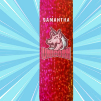 Glitzer Unicorn Skateboard