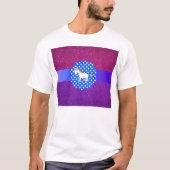 Glitzer Unicorn T-Shirt (Vorderseite)
