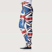GLITZER unter der Flagge des Vereinigten Königreic Leggings (Links)