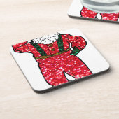 Glitzer Untersetzer (Linke Seite)