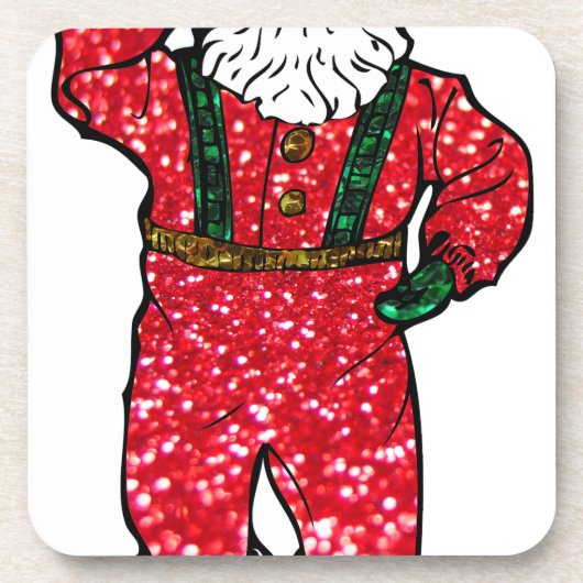 Glitzer Untersetzer (Vorderseite)