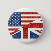 Glitzer usa uk button (Vorderseite)