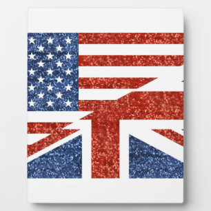 Glitzer usa uk fotoplatte