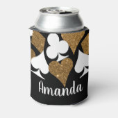 Glitzer Vegas Bride Custom Dose Cooler Dosenkühler (Kanne Rückseite)