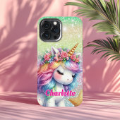 Glitzer vereint magischen Stern iPhone Hülle