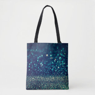 Glitzer Vintage Lichterkeller Hintergrund. Gold, S Tasche