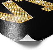 Glitzer VIP Fotodruck (Ecke)