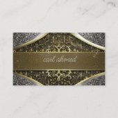 Glitzer Visitenkarte (Vorderseite)