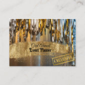 Glitzer Visitenkarte (Vorderseite)