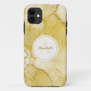 Glitzer von Gold Imitate Case-Mate iPhone Hülle