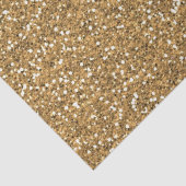 Glitzer von Gold Imitate Seidenpapier (Detail)
