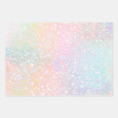 Glitzer von Imitaten Geschenkpapier Set (Vorderseite 3)