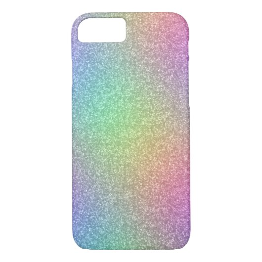 Glitzer von Regenbogen Case-Mate iPhone Hülle (Rückseite)