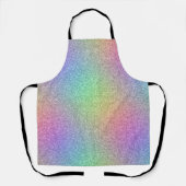 Glitzer von Regenbogen Schürze (Vorderseite)