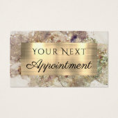 Glitzer Wasserfarbe und Fotopunktion Karte (Vorderseite)