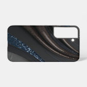 Glitzer Wave Samsung Galaxy Hülle (Rückseite (Horizontal))